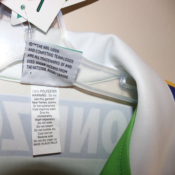 BNWT❤️vintage 2005 Canberra Raiders women's rugby jersey ISC home shirt NRL - Picture 5 of 13